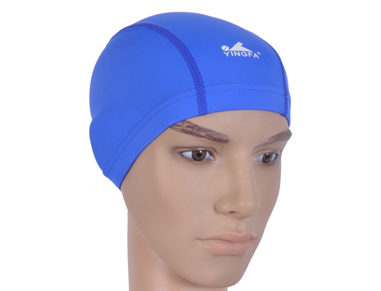 Mũ bơi vải Yingfa xanh