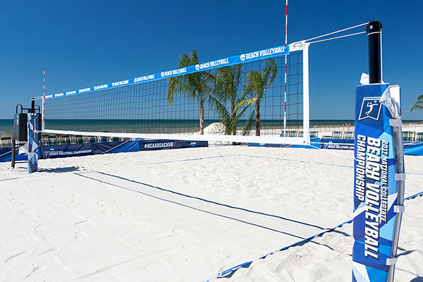 Chiều cao lưới bóng chuyền bãi biển