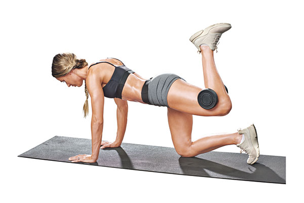 Dumbbell Glute Kickback