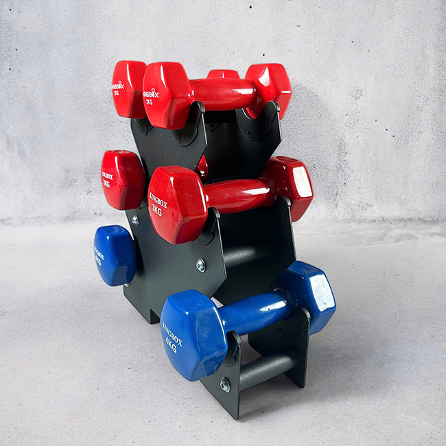 Ảnh giá để tạ chữ A 3 đôi