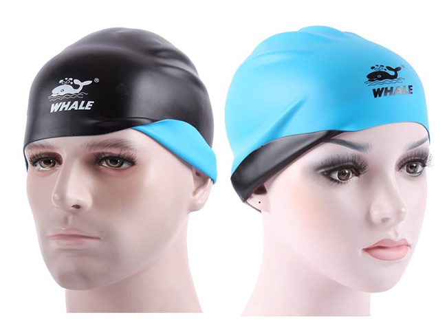 Mũ bơi Whale 3D